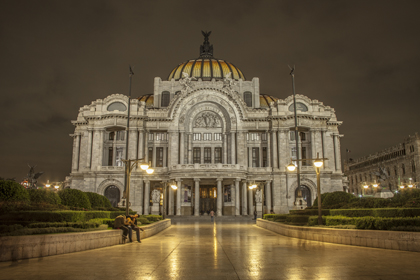 Palacio de Bellas Artes de Noche
